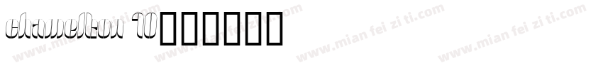 Chamelton 10字体转换